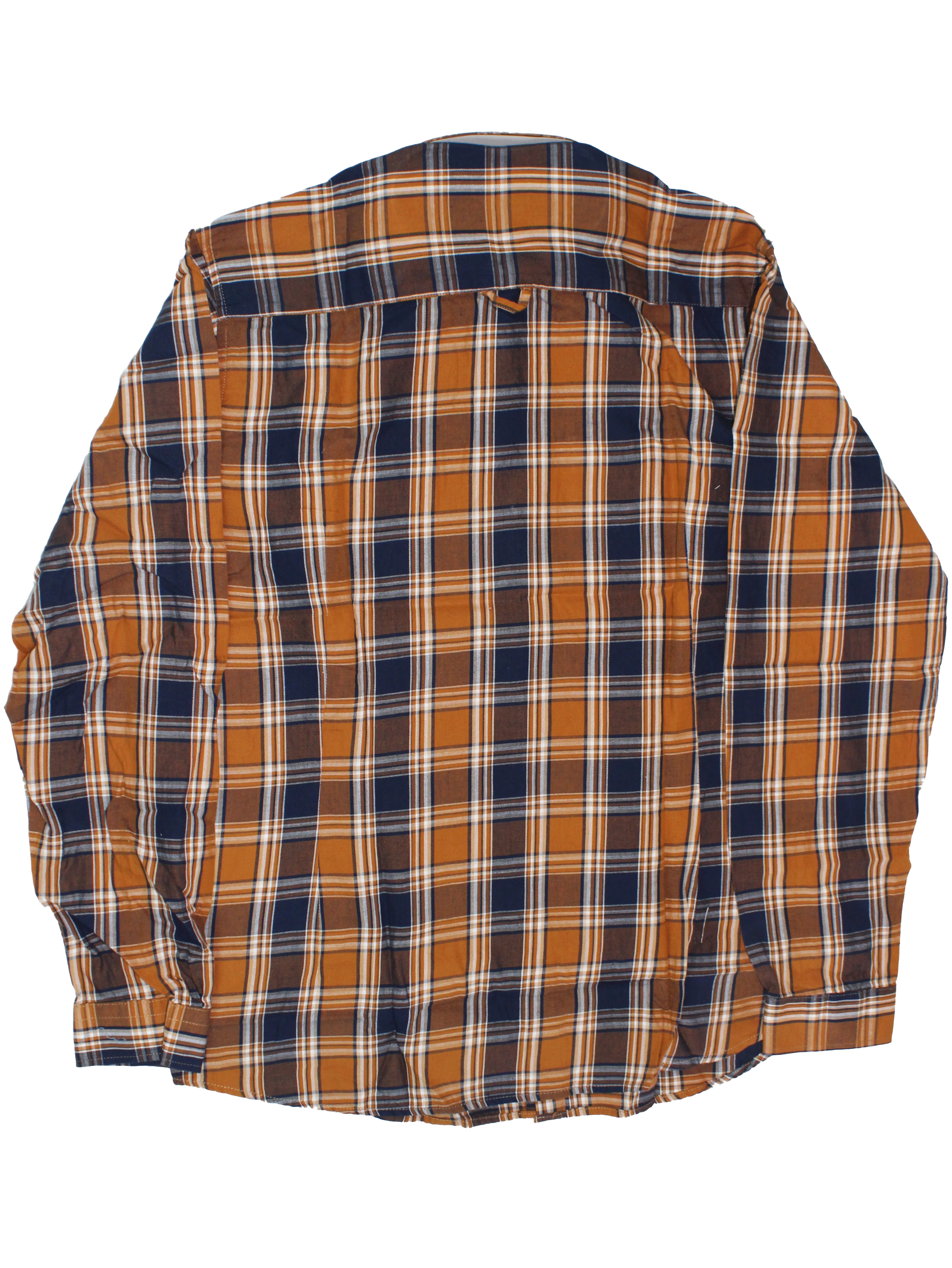 LORENZINI Brown Checkered L/S Shirt