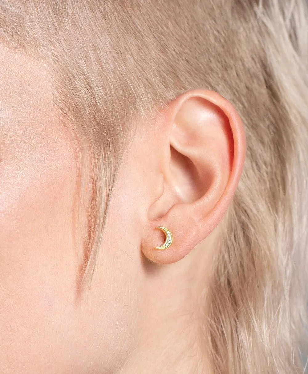 Luna Earrings 18ct Gold Plated