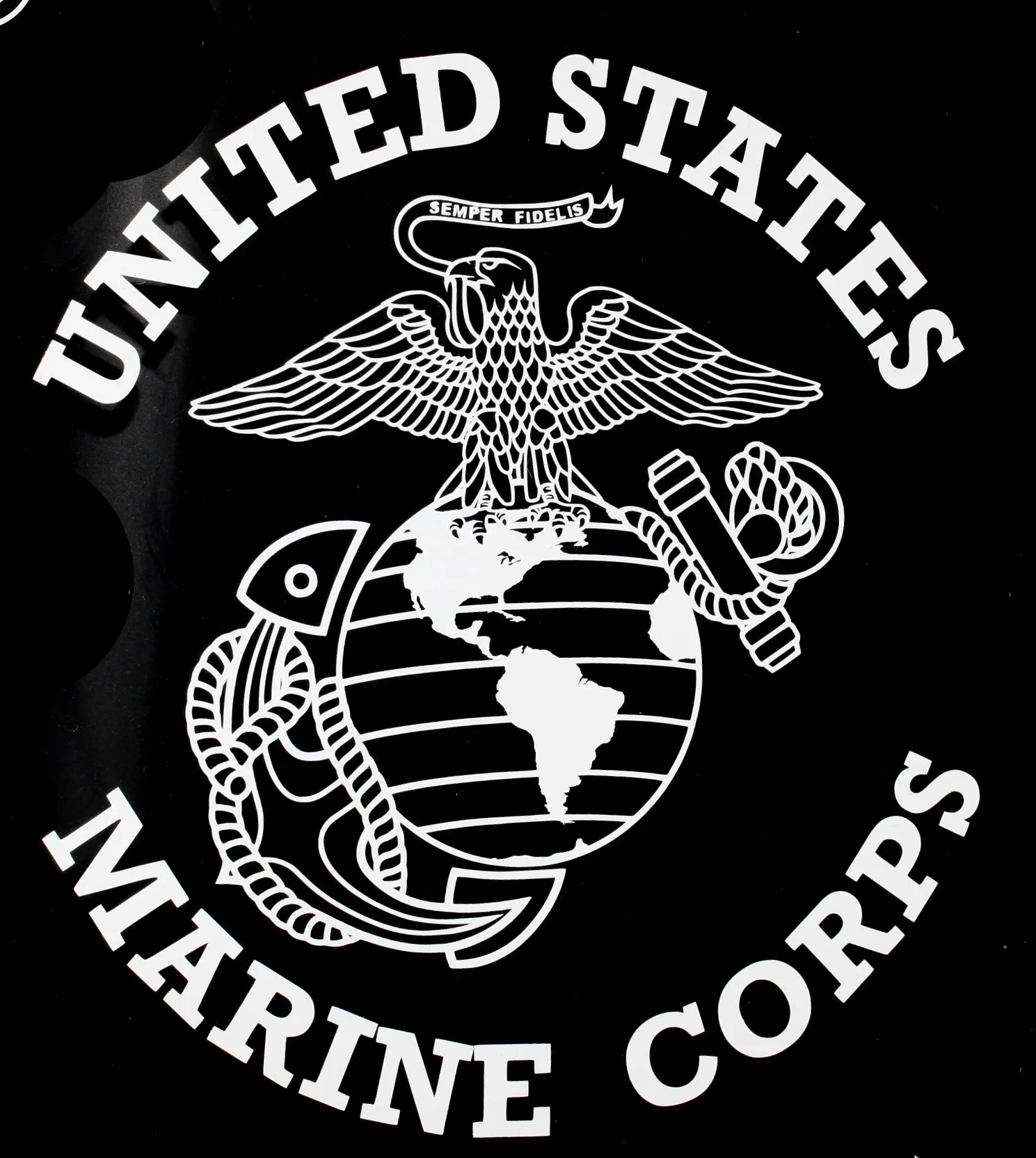 Marines Eagle Globe and Anchor Vinyl Decal