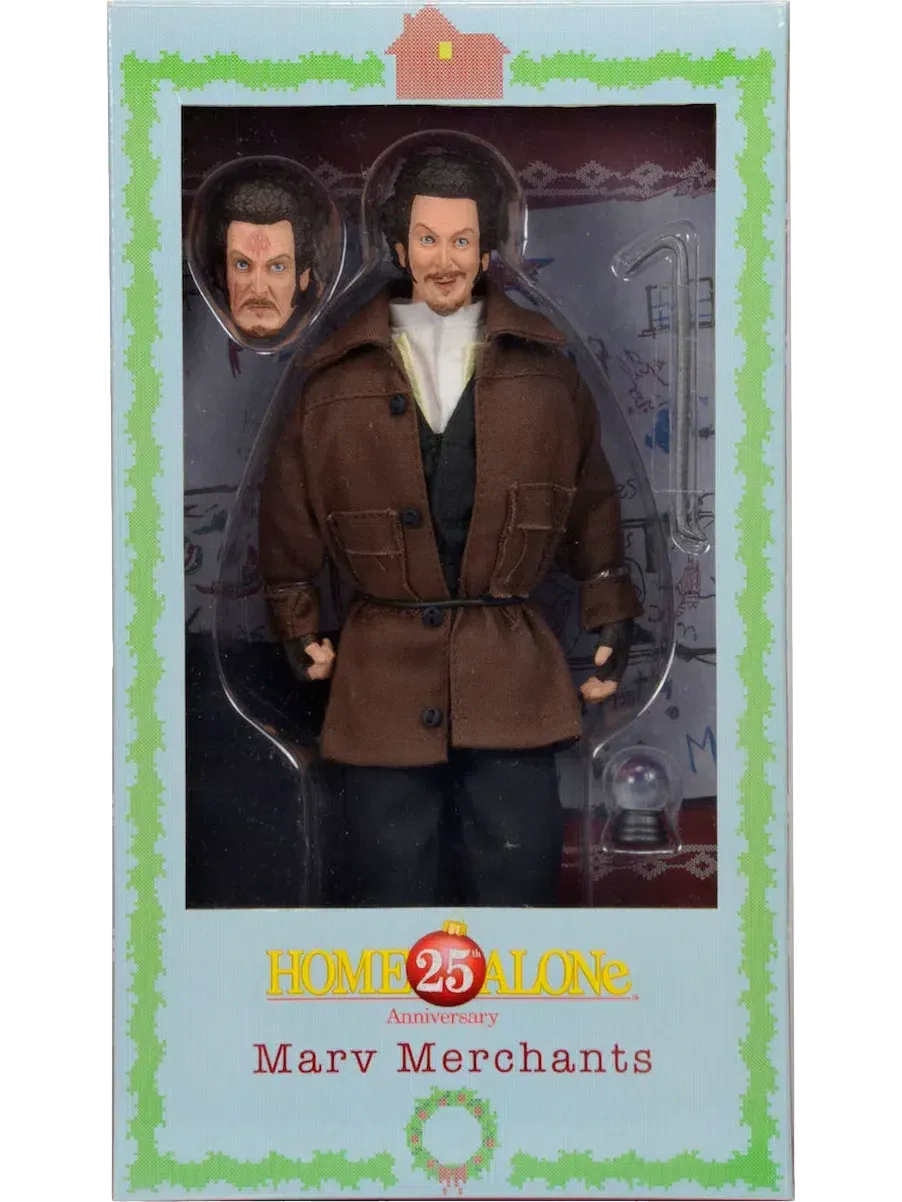 Marv Merchants: Home Alone: 8" Clothed Figure: Neca