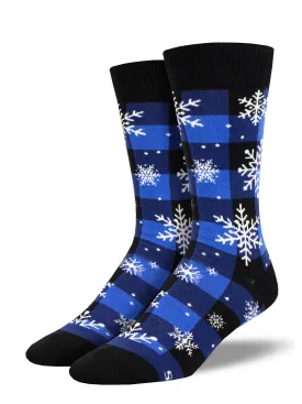 Men's Snowflake Plaidern Socks