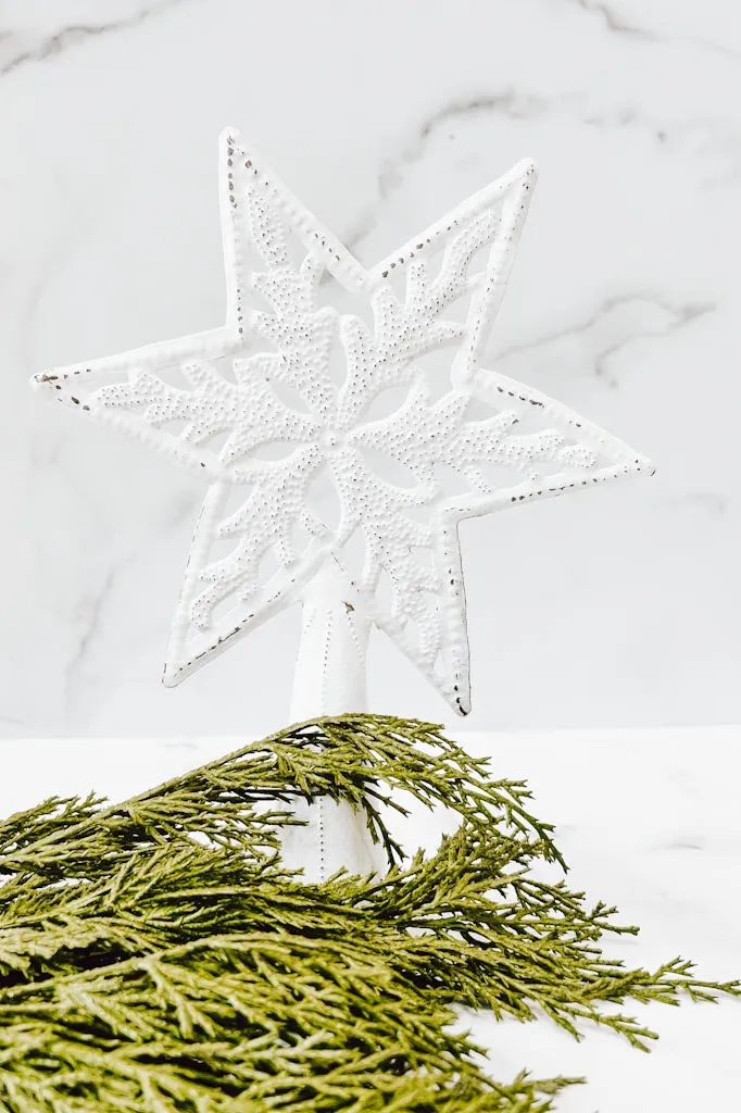 Metal Star Tree Topper