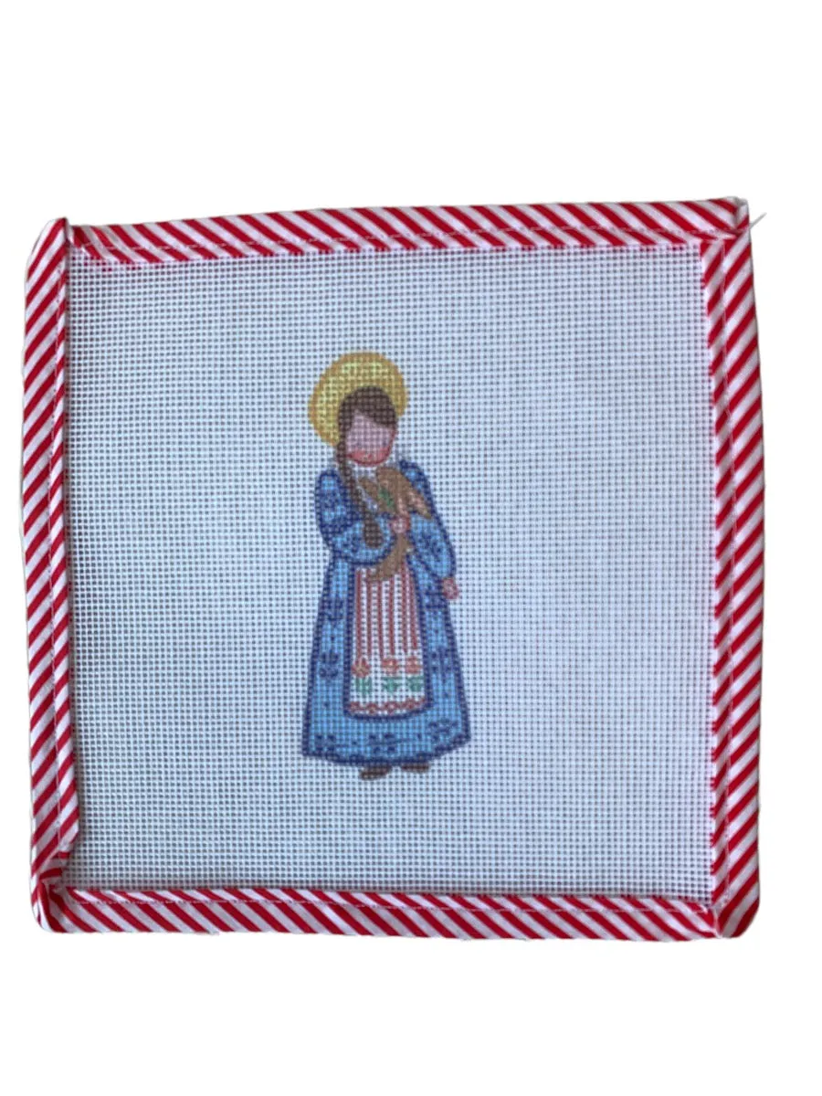 Nativity Christmas Ornaments - Needlepoint Canvas