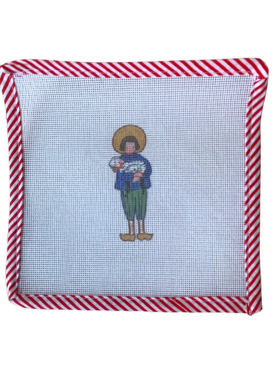 Nativity Christmas Ornaments - Needlepoint Canvas