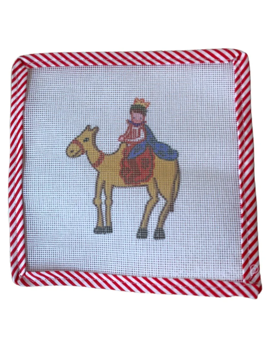 Nativity Christmas Ornaments - Needlepoint Canvas