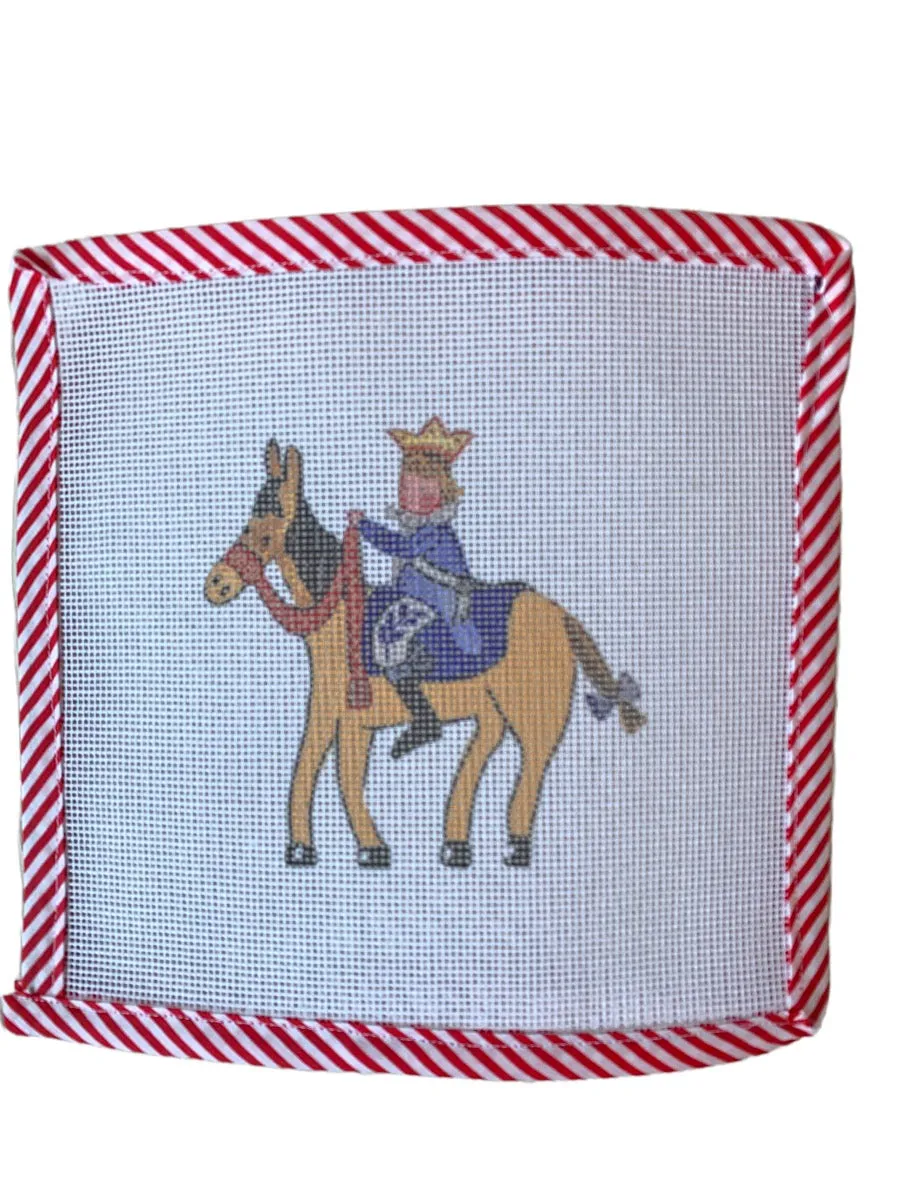 Nativity Christmas Ornaments - Needlepoint Canvas