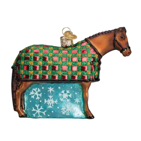 Old World Christmas Ornament - Snowflake Horse