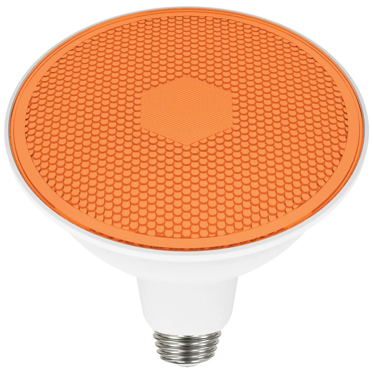 Orange 11.5 Watt PAR38 LED; 90 degree Beam Angle; Medium base; 120 Volt