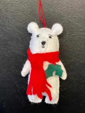 Polar Bear Hanging Christmas Decoration Kit