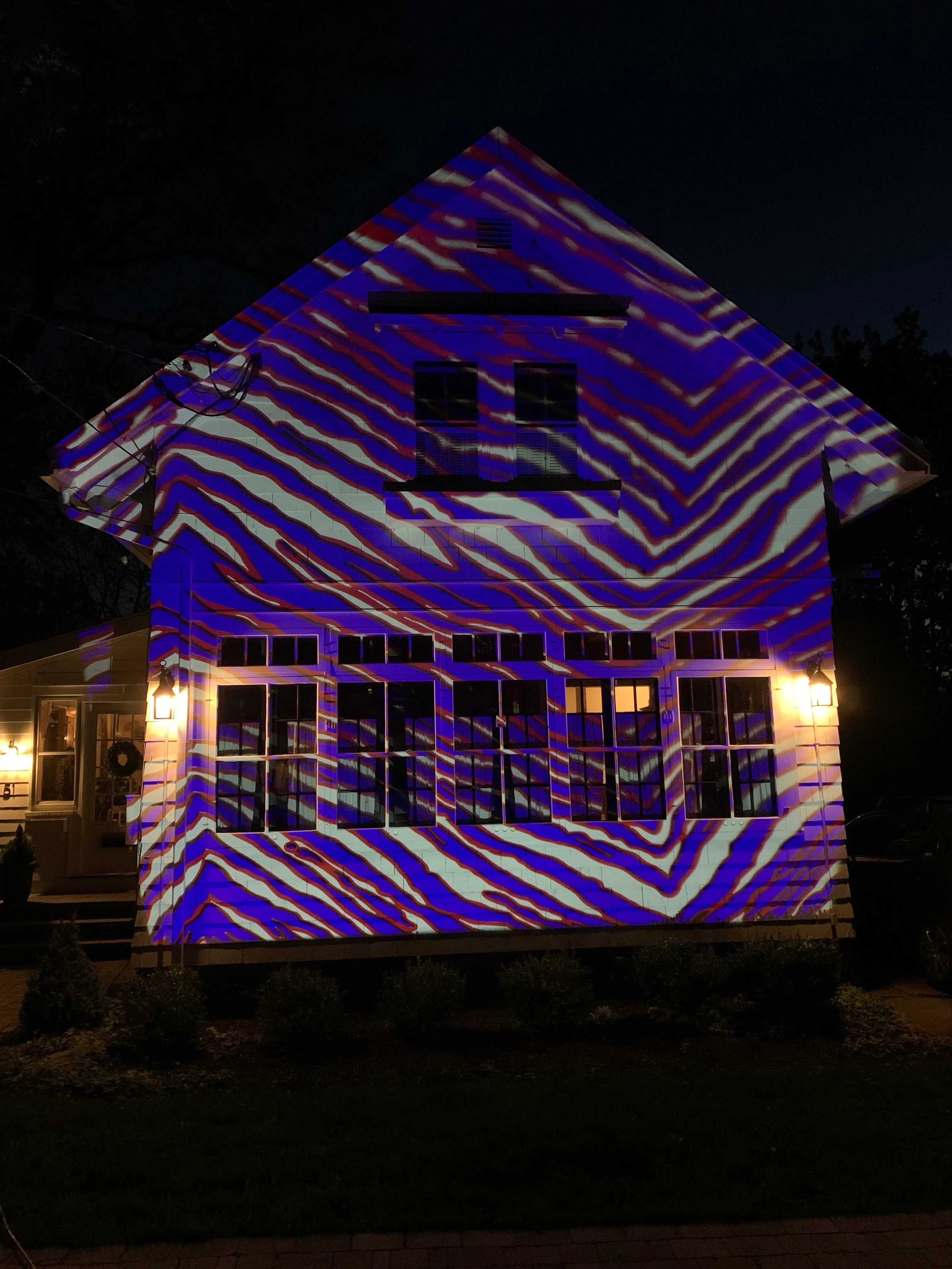 Upgraded Projector with Mafia Stripes Design - Now Back in Stock