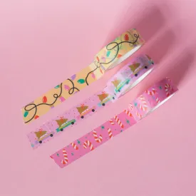 Set of 3 Christmas Washi Tapes