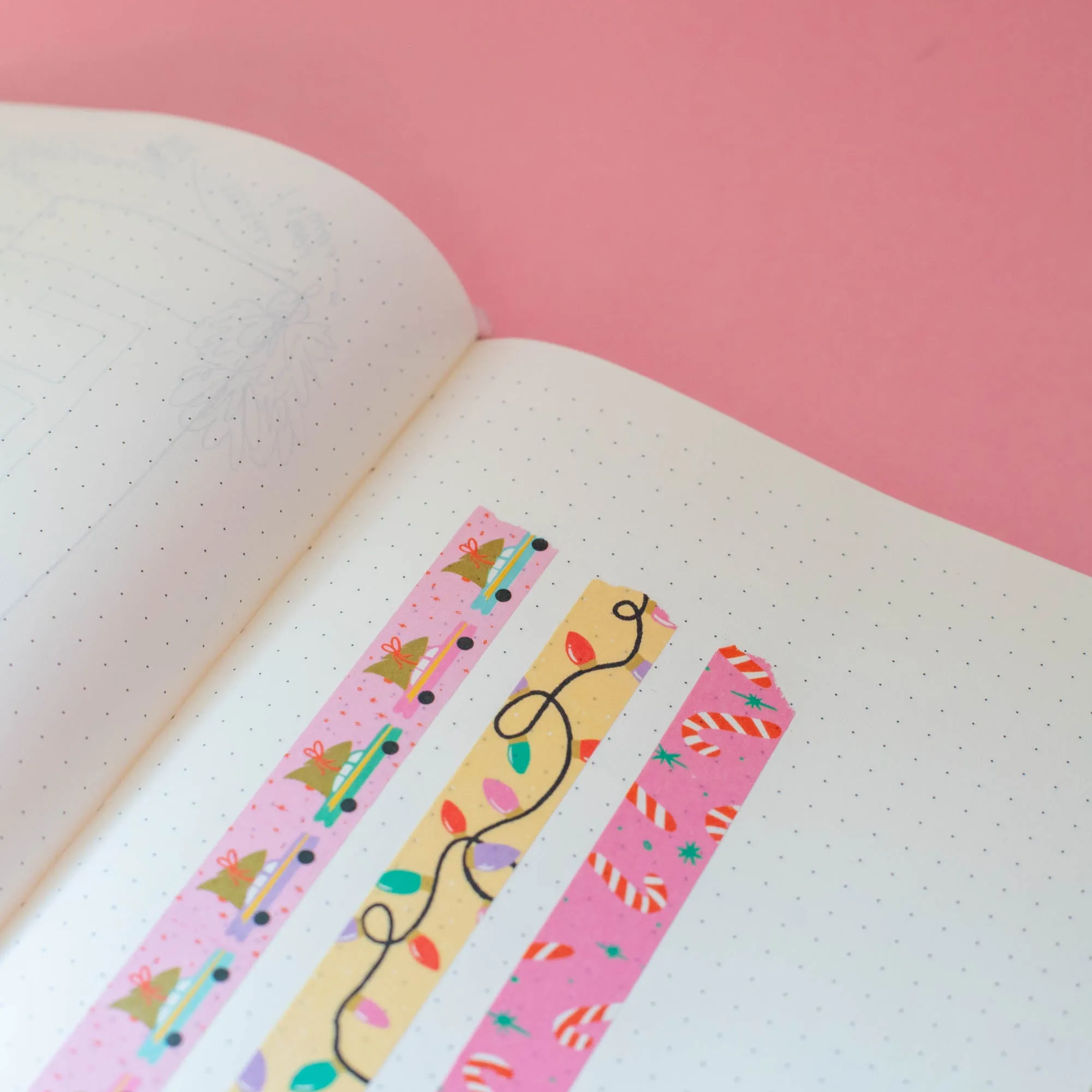 Set of 3 Christmas Washi Tapes