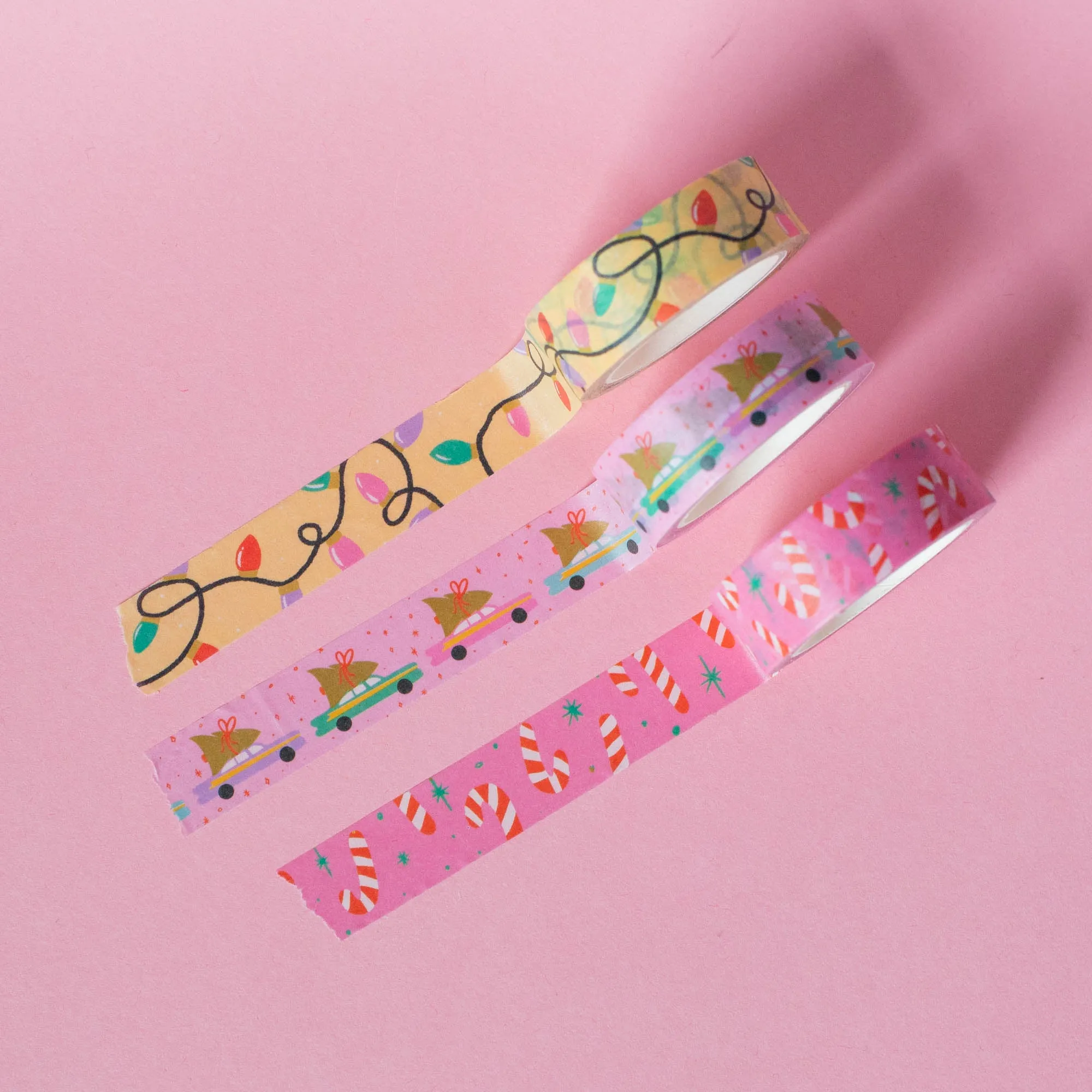 Set of 3 Christmas Washi Tapes