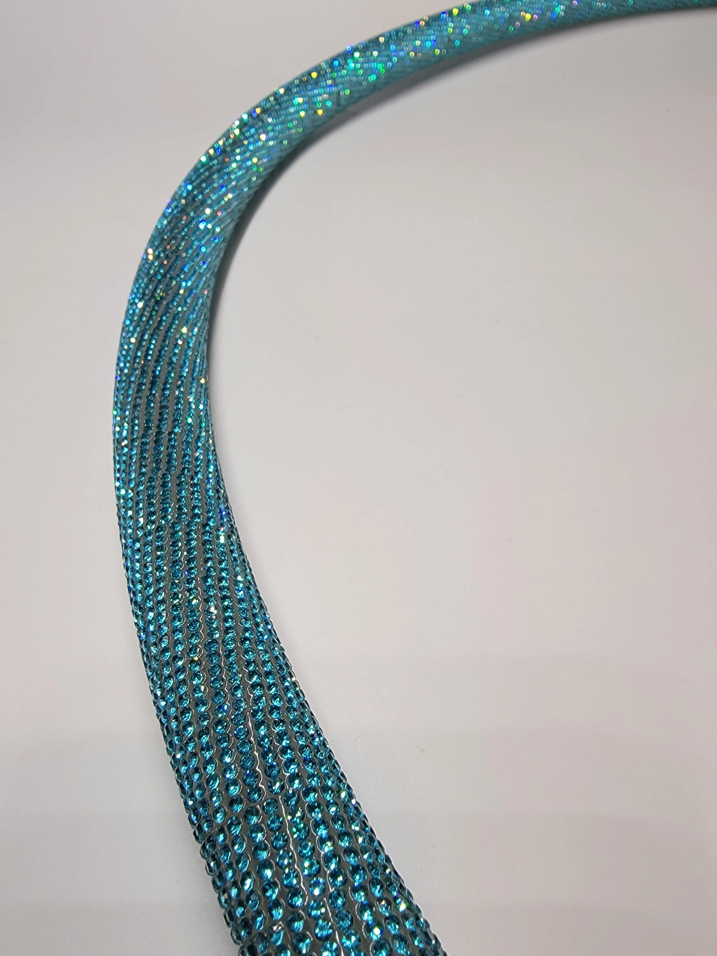 Snowflake Diamond Taped Hoop